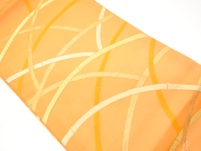 JAPANESE NAGOYA OBI FOR SUMMER / WOVEN BAMBOO